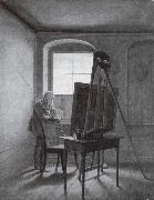 Georg Friedrich Kersting Caspar David Friedrich in Seinem Atelier china oil painting artist